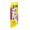 Jovi Felt Pens Estuche de 6 Rotuladores - Tinta de Gran Fijacion - Punta de 3mm - Capuchon de Seguridad Ventilado - Grip Triangular Ergonomico - Trazo Homogeneo E Intenso - Color Surtido