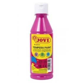 Jovi Tempera Paint Tempera Liquida - Base Agua - Lista para Usar - Alto Poder Cubriente - Secado Rapido - Excelente Fluidez - Adherencia en Multiples Superficies - Color Rosa
