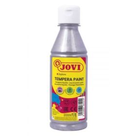 Jovi Tempera Paint Tempera Liquida - Base Agua - Lista para Usar - Alto Poder Cubriente - Secado Rapido - Excelente Fluidez - Adherencia en Multiples Superficies - Color Gris