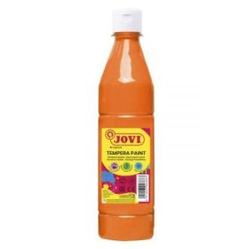 Jovi Tempera Paint Tempera Liquida - Base Agua - Lista para Usar - Alto Poder Cubriente - Secado Rapido - Excelente Fluidez - Adherencia en Multiples Superficies - Color Naranja