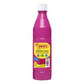 Jovi Tempera Paint Tempera Liquida - Base Agua - Lista para Usar - Alto Poder Cubriente - Secado Rapido - Excelente Rendimiento - Facil Aplicacion - Color Rosa