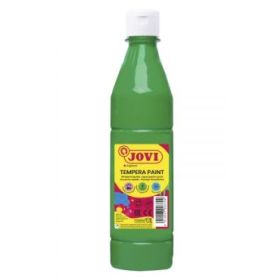 Jovi Tempera Paint Tempera Liquida - Base Agua - Lista para Usar - Alto Poder Cubriente - Secado Rapido - Excelente Fluidez - Adherencia en Multiples Superficies - Color Verde