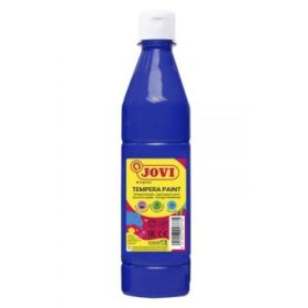 Jovi Tempera Paint Tempera Liquida - Base Agua - Lista para Usar - Alto Poder Cubriente - Secado Rapido - Excelente Fluidez - Adherencia en Multiples Superficies - Color Azul