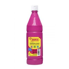 Jovi Tempera Paint Tempera Liquida - Base Agua - Lista para Usar - Alto Poder Cubriente - Secado Rapido - Excelente Fluidez - Adherencia en Multiples Superficies - Color Rosa