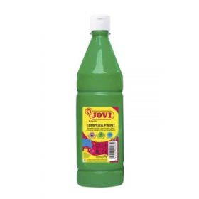 Jovi Tempera Paint Tempera Liquida - Base Agua - Lista para Usar - Alto Poder Cubriente - Secado Rapido - Excelente Fluidez - Adherencia en Multiples Superficies - Color Verde