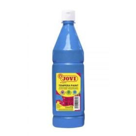 Jovi Tempera Paint Tempera Liquida - Base Agua - Lista para Usar - Alto Poder Cubriente - Secado Rapido - Excelente Fluidez - Adherencia en Multiples Superficies - Color Azul