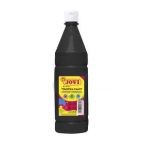 Jovi Tempera Paint Tempera Liquida - Base Agua - Lista para Usar - Alto Poder Cubriente - Secado Rapido - Excelente Rendimiento - Facil Aplicación - Color Negro