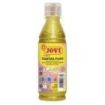 Jovi Glitter Tempera Botella de 250ml - Base Agua - Lista para Usar - Particulas de Purpurina - Excelente Rendimiento - Secado Rapido - Fluidez Optima - Color Oro