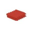 Jovi Estuche de 12 Ceras - No Manchan - No Huelen - Resistentes - Deslizan Bien - Faciles de Afilar - Desarrollan Motricidad Fina - Color Rojo