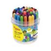 Jovi Felt Pens Bote D E48 Rotuladores Jumbo - Tinta de Gran Fijacion - Punta de 3mm - Capuchon de Seguridad Ventilado - Grip Triangular Ergonomico - Trazo Homogeneo E Intenso - Color Surtido