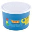 Jovi Finger Paint Bote de 500ml Pintura de Dedos - Ingredientes Naturales - Colores Mezclables - Textura Gelatinosa - Lavable - sin Gluten - No Toxico - Color Azul