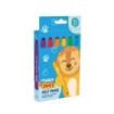 Jovi My First Felt Pen Estuche de 6 Rotuladores - Tinta Super Lavable - Tamaño Ideal para Manos Pequeñas - Punta Antihundimiento - Trazo Constante - Color Surtido