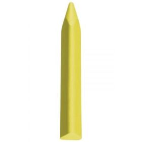 Jovi Triwax Estuche de 12 Ceras - Triangulares - No Manchan - Trazo Suave - Gran Rendimiento - Facil Agarre - Apto para Sacapuntas - Libre de Alergenos - Color Amarillo