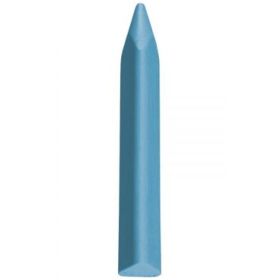 Jovi Triwax Estuche de 12 Ceras - Triangulares - No Manchan - Resistentes - Trazo Suave - Facil Agarre - Apto para Sacapuntas - Libre de Alergenos - Color Azul