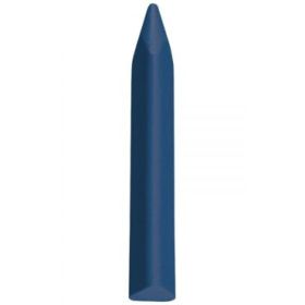 Jovi Triwax Estuche de 12 Ceras - Triangulares - No Manchan - Resistentes - Trazo Suave - Facil Agarre - Apto para Sacapuntas - Libre de Alergenos - Color Azul