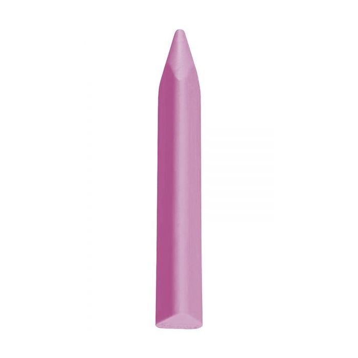 Jovi Triwax Estuche de 12 Ceras - Ceras Triangulares - No Manchan Ni Se Rompen - Trazo Suave - Gran Rendimiento - Apto para Sacapuntas - Libre de Alergenos - Color Rosa