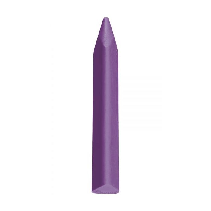Jovi Triwax Estuche de 12 Ceras - Ceras Triangulares Resistentes - No Manchan Ni Se Rompen - Trazo Suave y Homogeneo - Facil Agarre - Apta para Sacapuntas - Color Morado