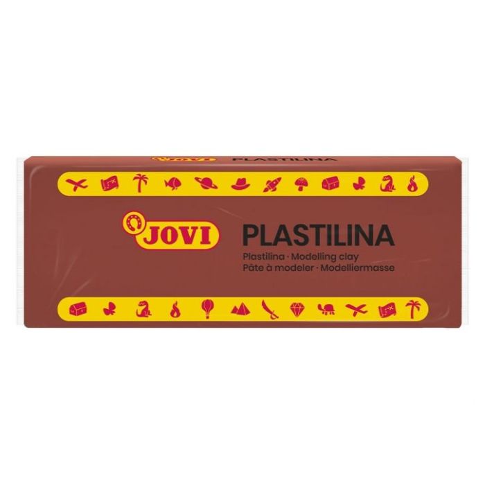 Jovi Caja de 15 Pastillas de Plastilina 150gr - 100% Vegetal - Muy Moldeable - No Se Seca - sin Gluten - Libre de Alergenos - No Toxica - Color Morado