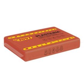Jovi Caja de 15 Pastillas de Plastilina 350gr - Pasta Vegetal - No Se Seca - sin Gluten - Inocua - Facil de Moldear - Ideal para Volumen y Moldes - Color Rosa