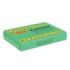 Jovi Caja de 15 Pastillas de Plastilina 350gr - 100% Vegetal - Muy Moldeable - No Se Seca - sin Gluten - Inocua y No Toxica - Color Verde