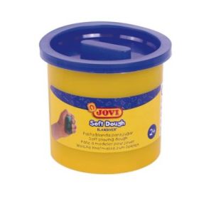 Jovi Soft Dough Blandiver Estuche de 5 Botes 110gr - Flexible - Facil de Amasar - Ideal para Modelaje - Fomenta Creatividad - Desarrolla Motricidad Fina - Color Azul