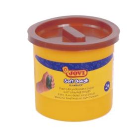 Jovi Soft Dough Blandiver Estuche de 5 Botes 110gr - Marron. Blanda y Flexible - Facil de Amasar y Moldear - Ideal para Iniciacion al Modelaje - Color Rosa