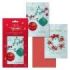 Dohe Adviento Pack de 8 Tarjetas de Felicitacion Navideña con Sobre - 2 Modelos Distintos - Tamaño 12,2x23,5cm - Papel Offset - Impresas a todo Color