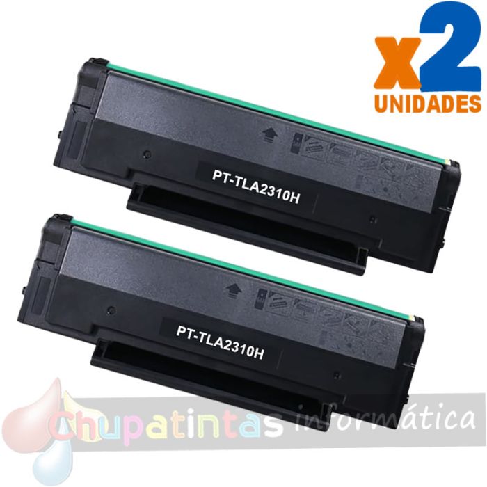 Pantum TL-A2310H Negro Pack de 2 Cartuchos de Toner Genéricos