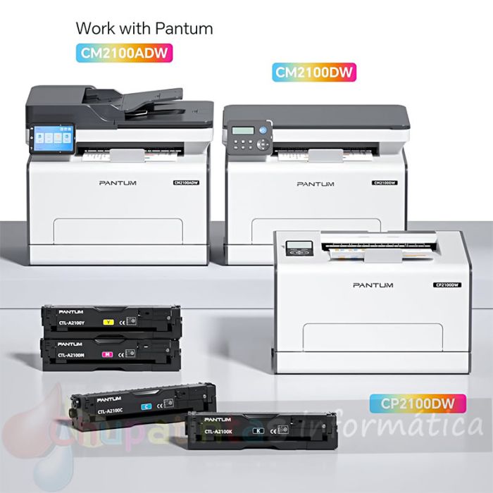 Pantum CM2100ADW Impresora Multifunción Laser Color Wifi Dúplex 20ppm-5