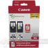 Canon PG560XL Negro + CL561XL Color Pack 2 Cartuchos de Tinta Originales - 50 Hojas de Papel Foto - 3712C008/3712C004-1