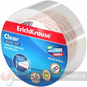 Erichkrause Cinta Precinto Clear - 48mmx50m - Transparente