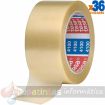Tesa 4100 Precinto de Embalar Resistente 50mm x 66 Metros - PVC Rugoso - Adhesivo Potente - Transparente