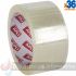 Apli Rollo de Precinto Acrílico 48mm x 132m 25 μm - Fabricado en Polipropileno - Transparente