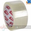 Apli Precinto Acrilico Transparente - PP - Brillante - 48 mm x 132 m 25 ?m