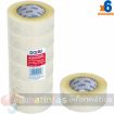 Dohe Precinto de Polipropileno Resistente 48mmx132m - Adhesivo Potente - Transparente