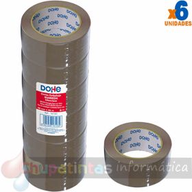 Dohe Precinto de Polipropileno Silencioso 48mmx66m - Color Marrón