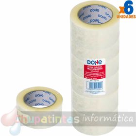 Dohe Precinto de Polipropileno Silencioso 48mmx66m - Transparente