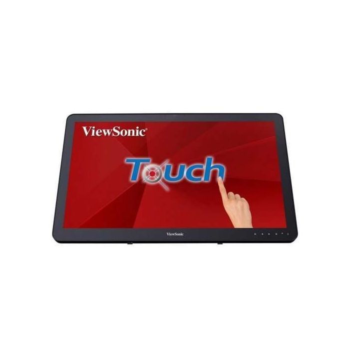 ViewSonic Monitor Tactil LED 24" Full HD - 10 Puntos de Contacto - Altavoces 5W - Angulo de Vision 178º - USB, HDMI, DP y VGA - VESA 100x100 mm