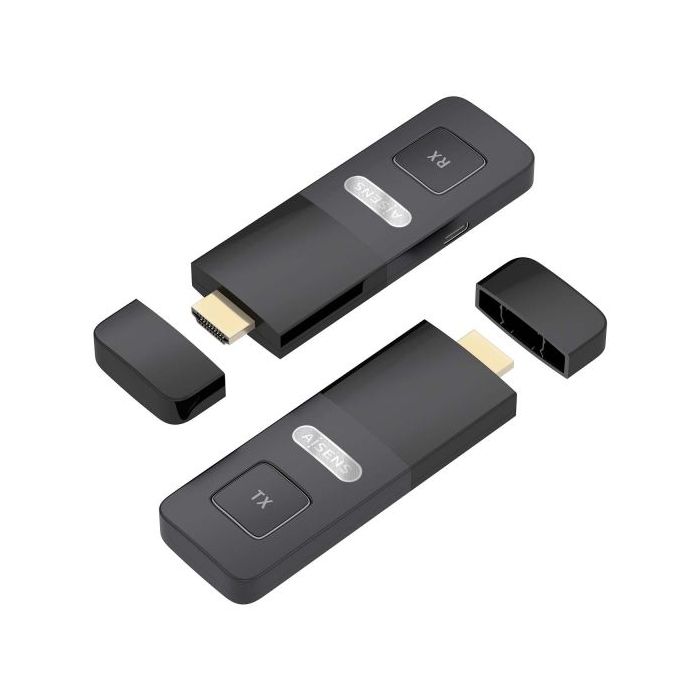 Aisens HDMI Inalambrico 1080P 30m - Color Negro