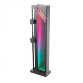 Mars Gaming MCA-GCB Soporte Tarjeta Grafica ARGB - Iluminacion Infinity Mirror - Base Magnetica Antideslizante - Compatibilidad Universal - Color Varios