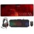 Mars Gaming MCPRGB2 Combo Gaming - Teclado RGB Rainbow - Raton 4000DPI RGB Flow - Auriculares RGB Flow - Alfombrilla XXL - Maxima compatibilidad - Color Varios