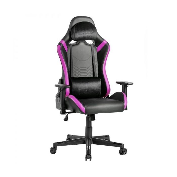 Mars Gaming MGC-PRO Silla Gaming - Cuero PU - Cojines Soft-Touch - Reposabrazos 2D - Respaldo Reclinable 135º - Soporta 150 kg - Base de Acero - Ruedas XL - Color Negro