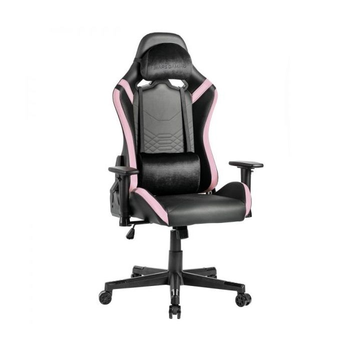 Mars Gaming MGC-PRO Silla Gaming - Cuero PU - Cojines Soft-Touch - Reposabrazos 2D - Respaldo Reclinable 135º - Base Acero - Ruedas XL - Soporta 150 kg - Color Negro