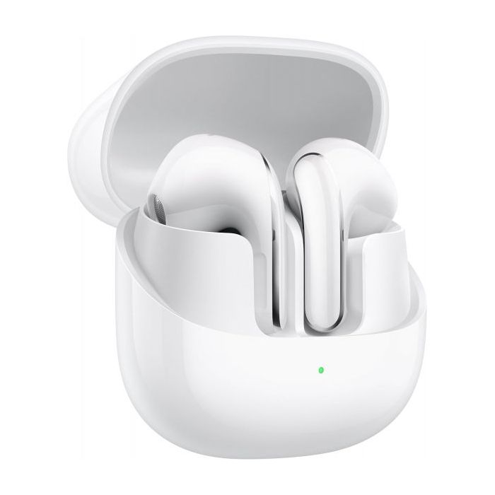 Xiaomi Buds 5 Auriculares Bluetooth 5.4 TWS - Microfono Integrado - Autonomia hasta 6h - Cancelacion Activa de Ruido - Control Tactil - Color Blanco
