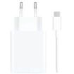 Xiaomi 120W HyperCharge Combo Cargador de Pared para Smartphone USB-A 120W + Cable - Identificacion Inteligente de Dispositivos - Color Blanco