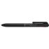 Pentel Calme Boligrafo Retractil de 3 Colores 0.7mm - Cuerpo Color Negro - Colores Tinta Azul, Rojo y Negro