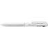 Pentel Calme Boligrafo Multifuncion Retractil de 2 Colores 0.7mm + Portaminas 0.5 HB - Cuerpo Color Blanco - Colores Tinta Rojo y Negro