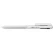Pentel Calme Boligrafo Multifuncion Retractil de 2 Colores 0.7mm + Portaminas 0.5 HB - Cuerpo Color Blanco - Colores Tinta Rojo y Negro