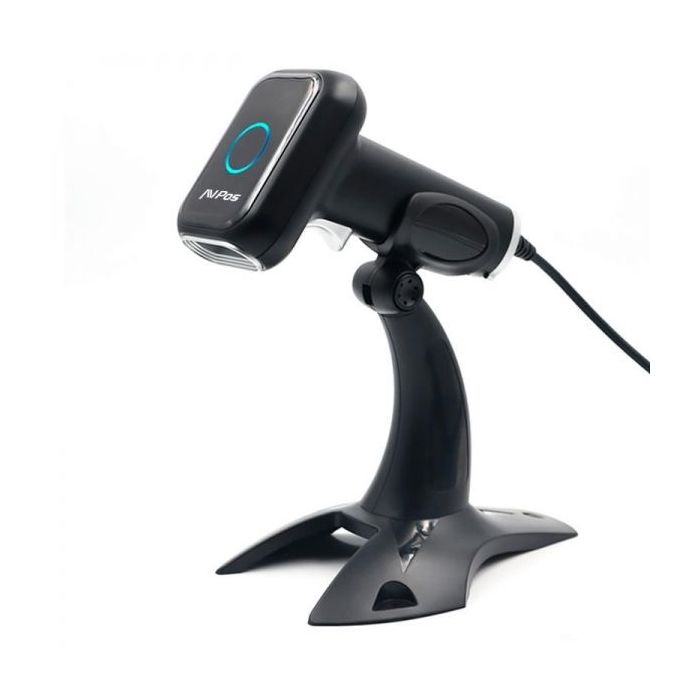 AVPos AVP-260-2D Lector de Codigos Alto Rendimiento - Lectura Codigos 1D, 2D y QR - Escaneo Manual y Automatico - USB - Color Negro