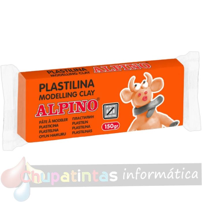 Alpino Expositor de 12 Pastillas de Plastilina 150gr - Muy Flexible - Pueden Mezclarse - Sin Gluten - Colores Surtidos-2